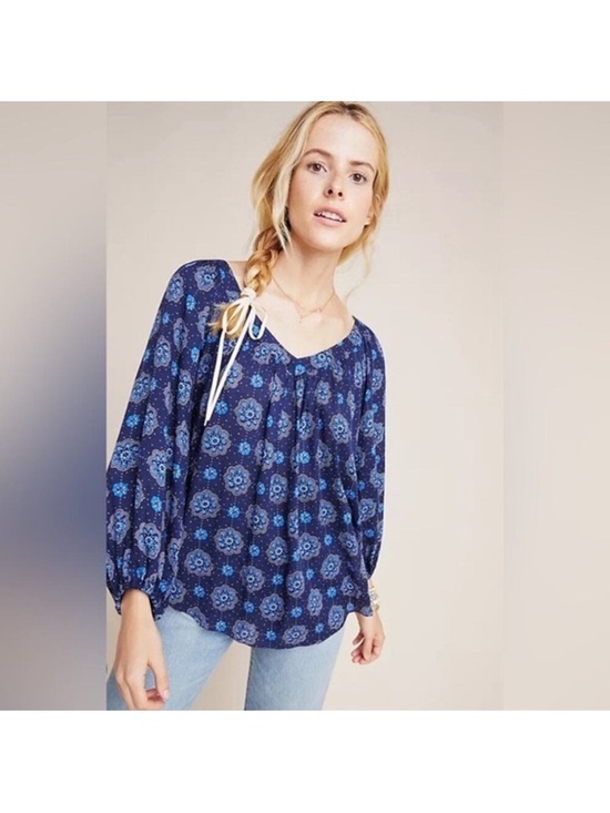 Anthropologie Tops - NWT Anthropologie Maeve Peasant Style Blouse. Size 4